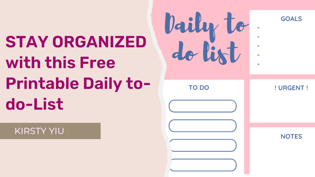 Free Printable Daily to-do-List for you