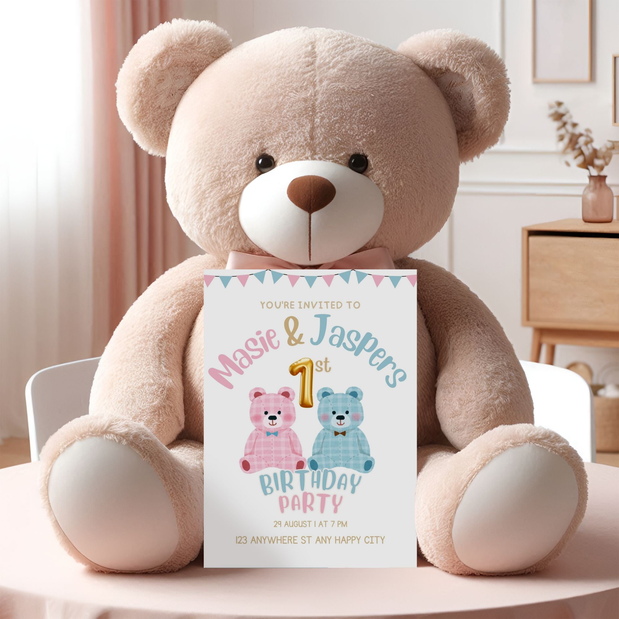 Party Invite Templates - Editable - KY designX