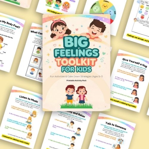 Big Feelings Toolkit for Kids (Ages 5–7) - KY designX