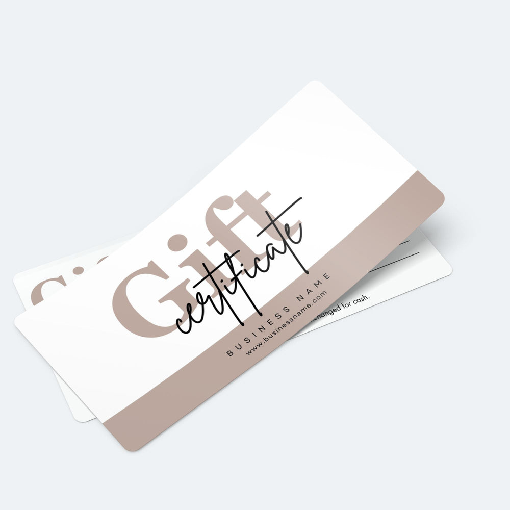 Customizable Gift Certificate Templates – Resell with PLR & MRR - KY designX