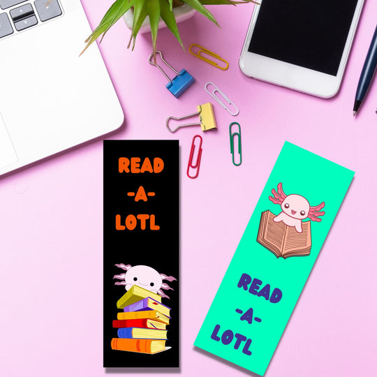 FREE Axolotl bookmark set - KY designX