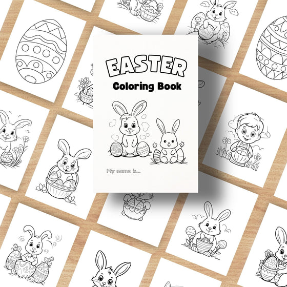 Free Easter Printable Coloring Book