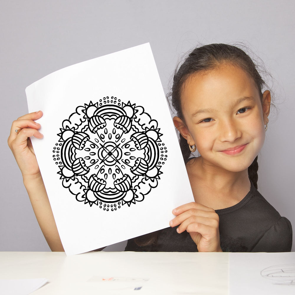 Free Mindfulness Mandala coloring pages - KY designX