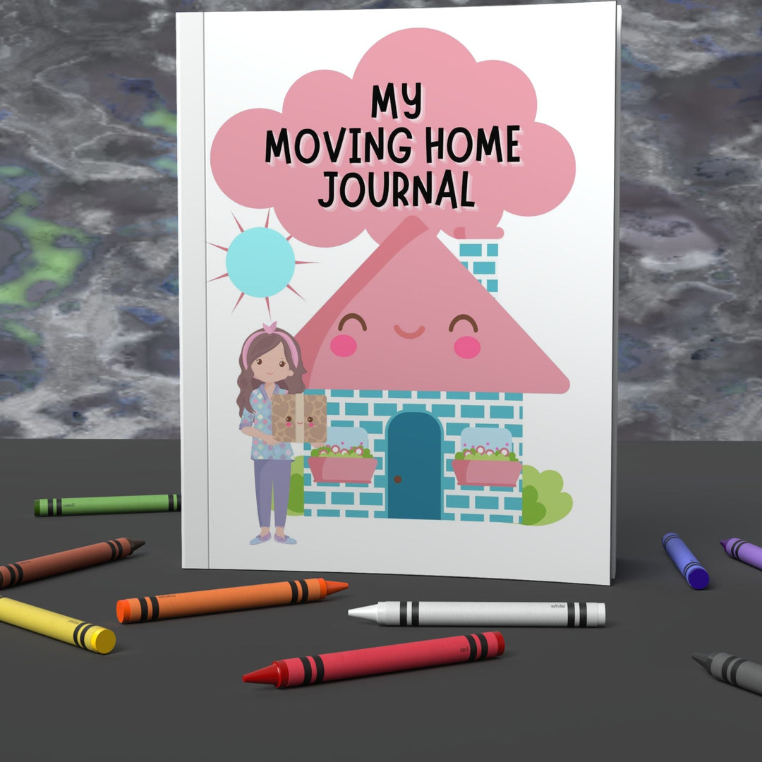 FREE Printable Moving Home Journal For Children - KY designX