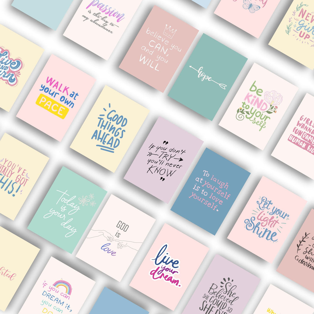 Free Printable Positive Motivational Cards - KY designX