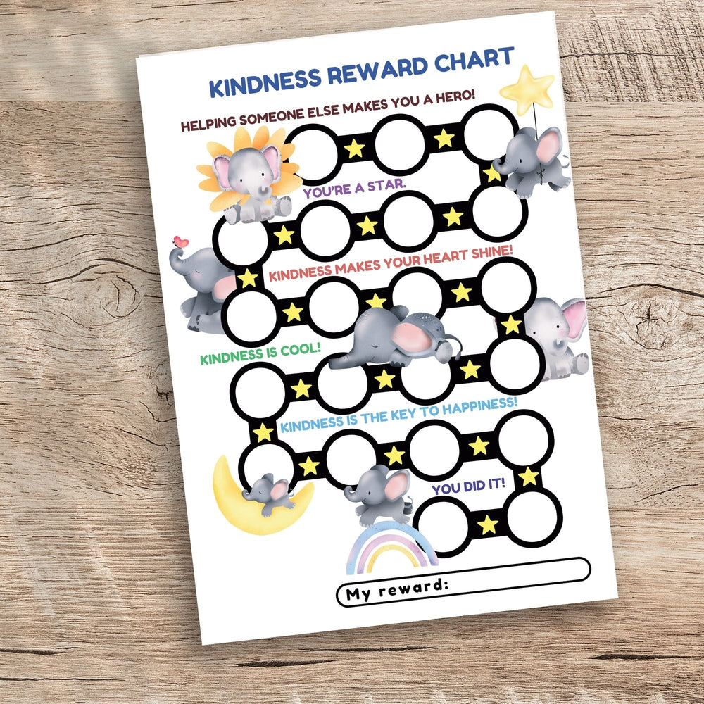 Kindness Reward Chart for young children - KY designX