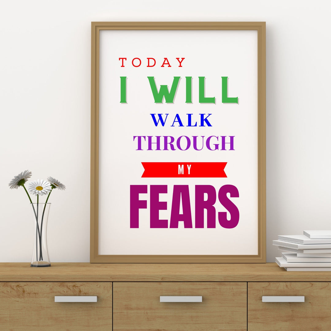 Printable affirmational wall art - KY designX