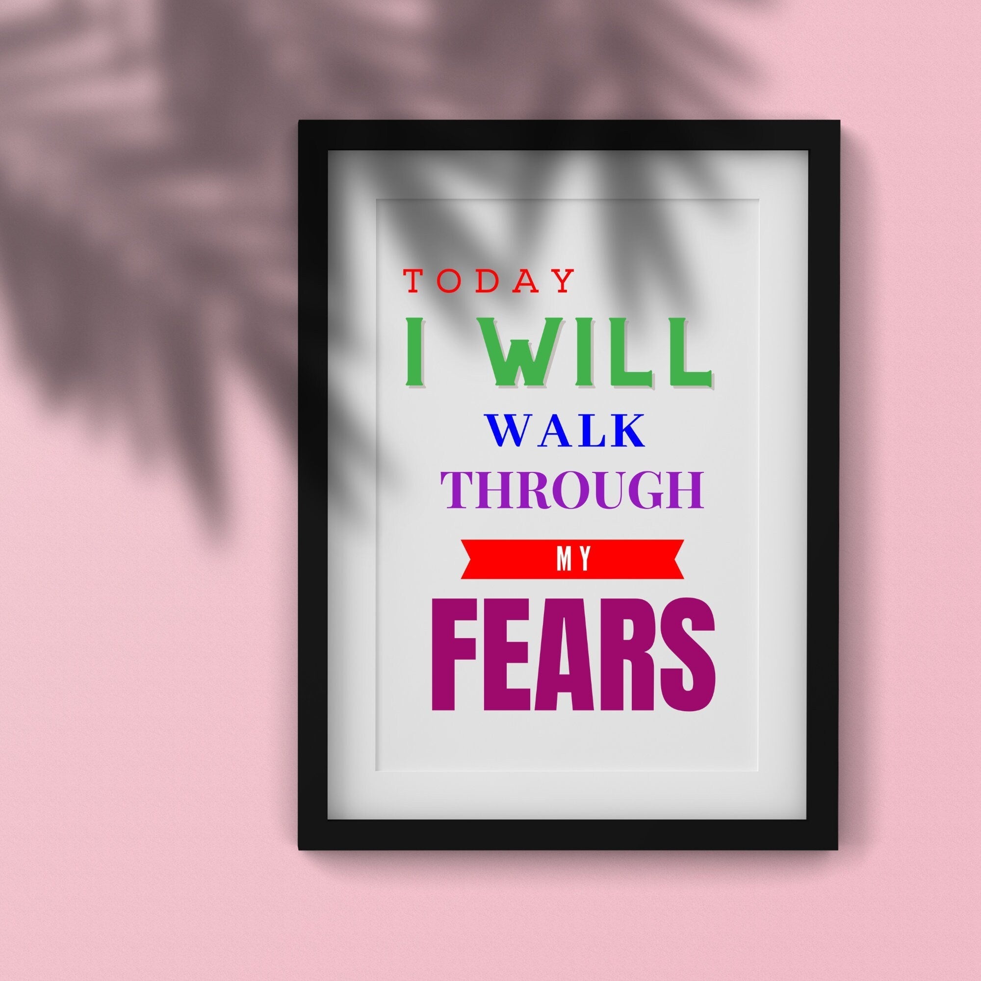 Printable affirmational wall art - KY designX