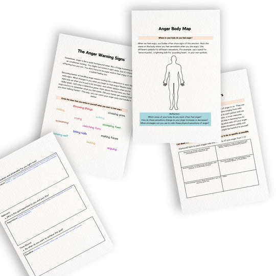 Printable Anger Management Workbook for Teens - KY designX
