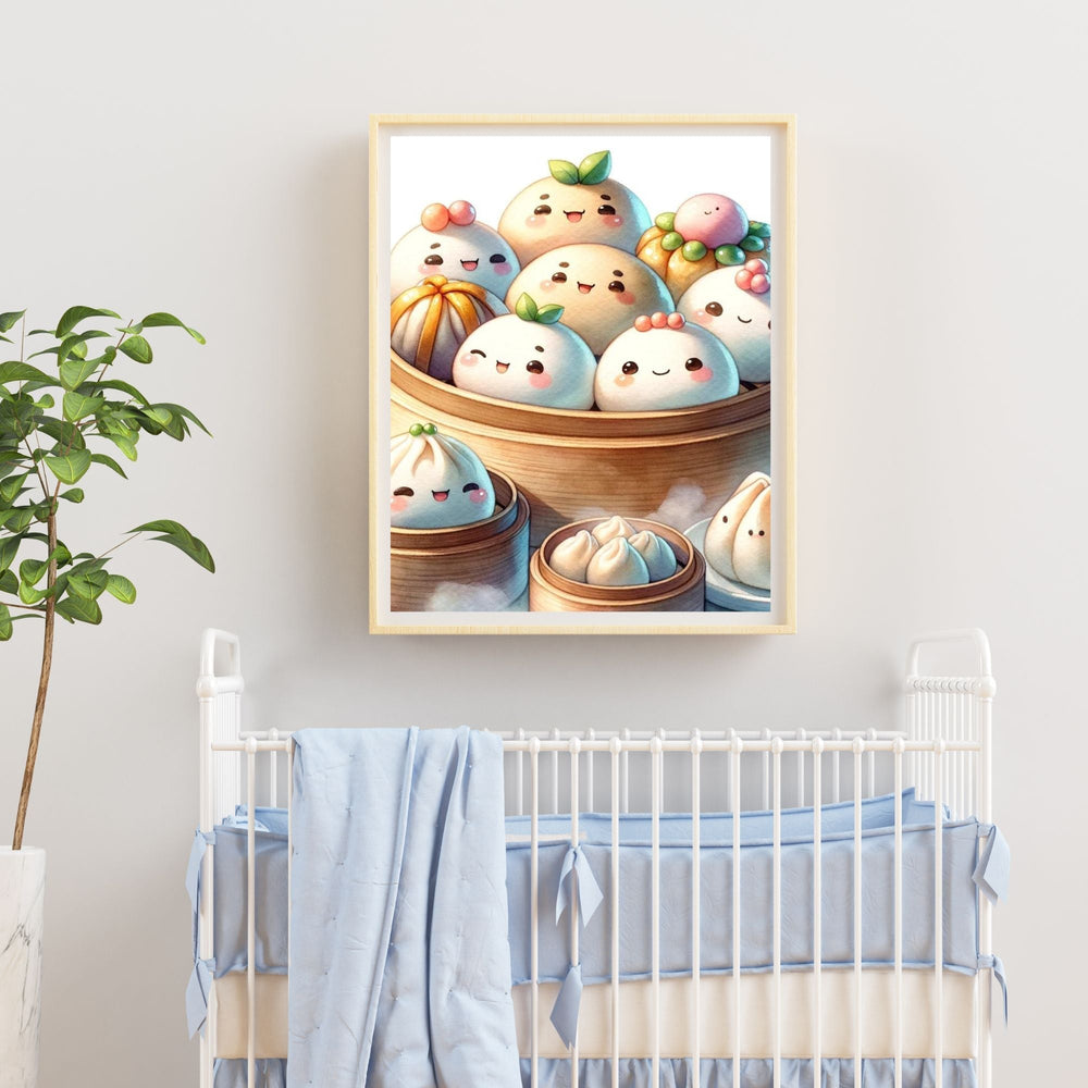 Printable Chinese Dim Sum Wall Art - KY designX