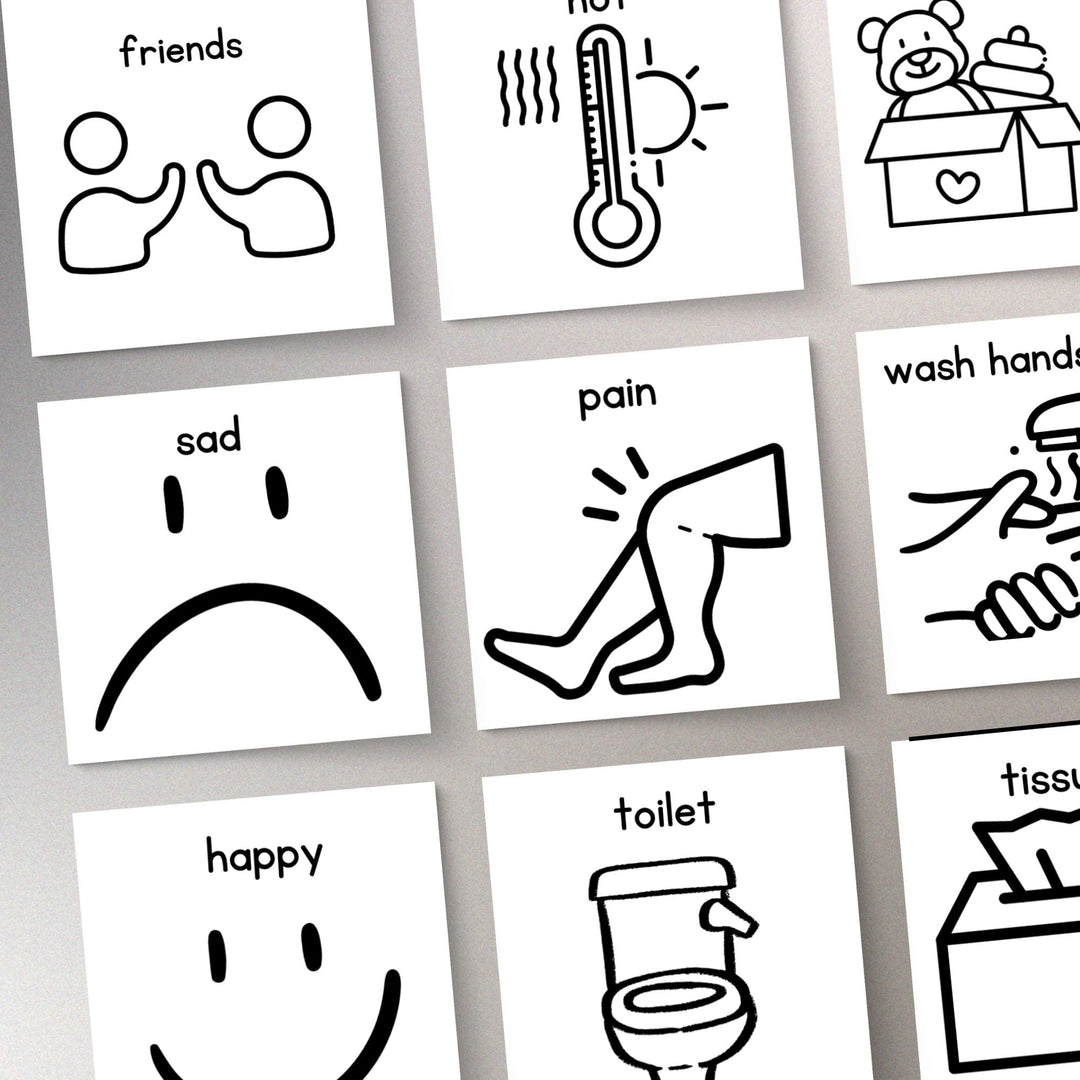 Printable Communication Cards for Children - KY designX