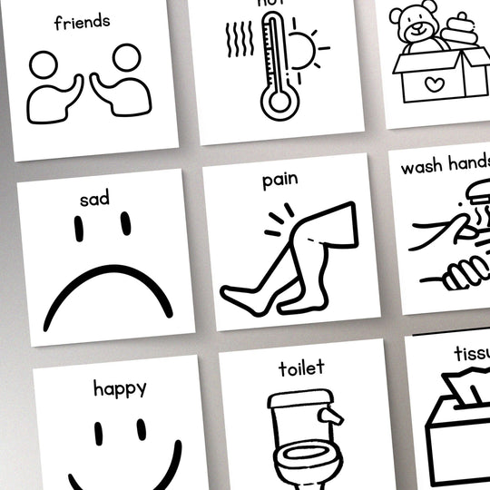 Printable Communication Cards for Children - KY designX