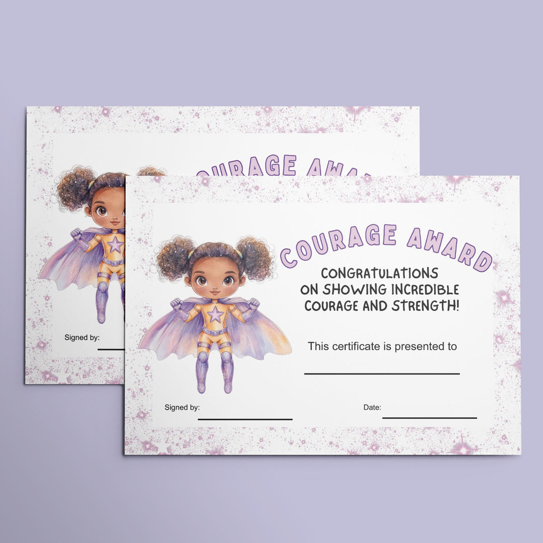 Printable Courage Award for Children - KY designX