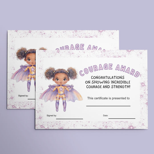 Printable Courage Award for Children - KY designX