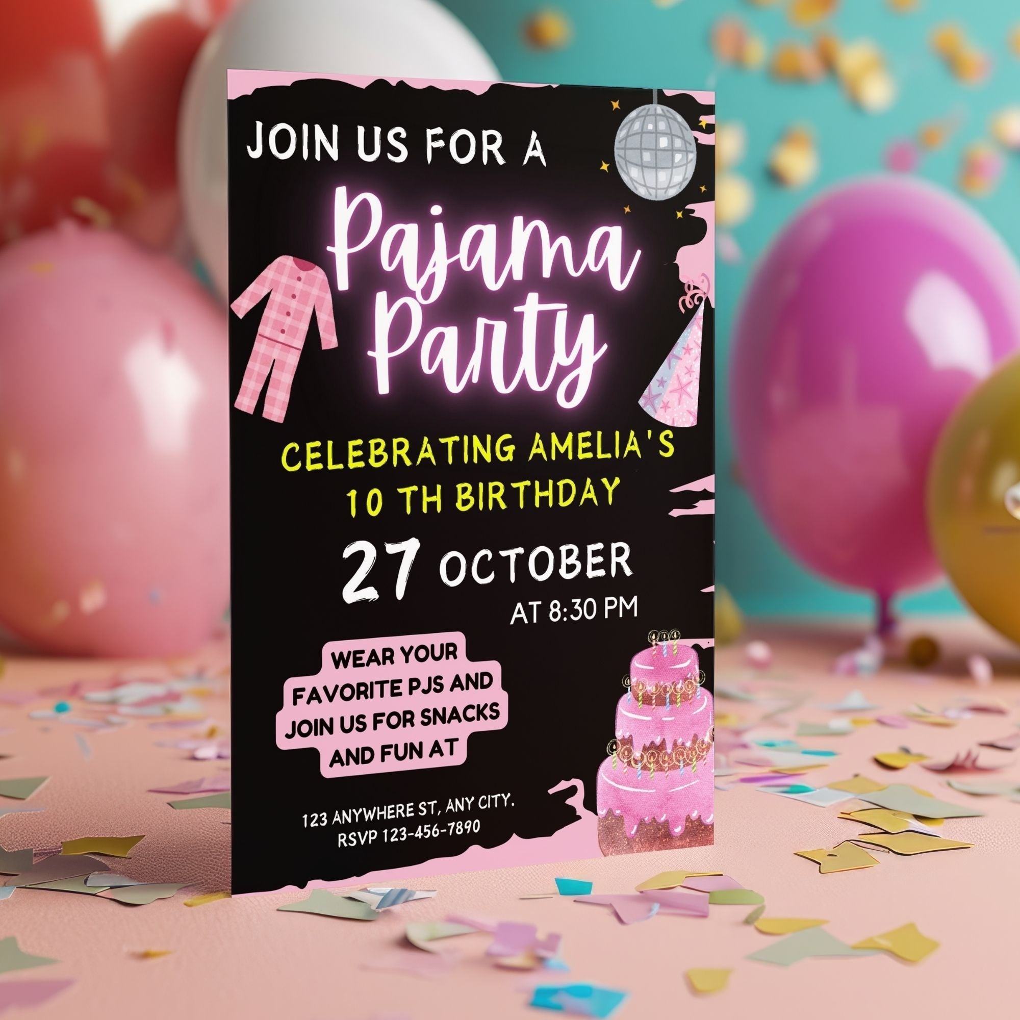 Birthday Invites - KY designX