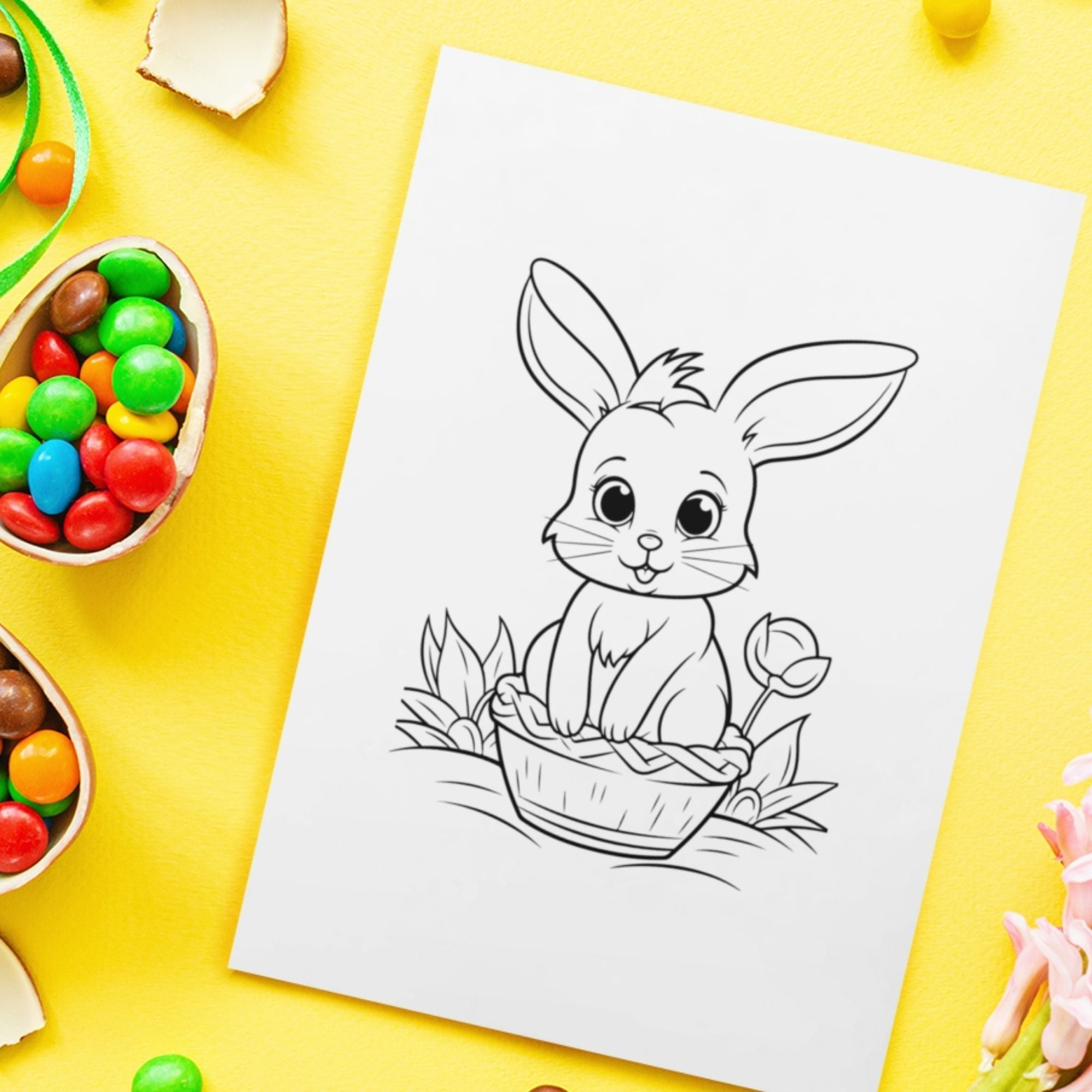 Easter Coloring Pages - KY designX