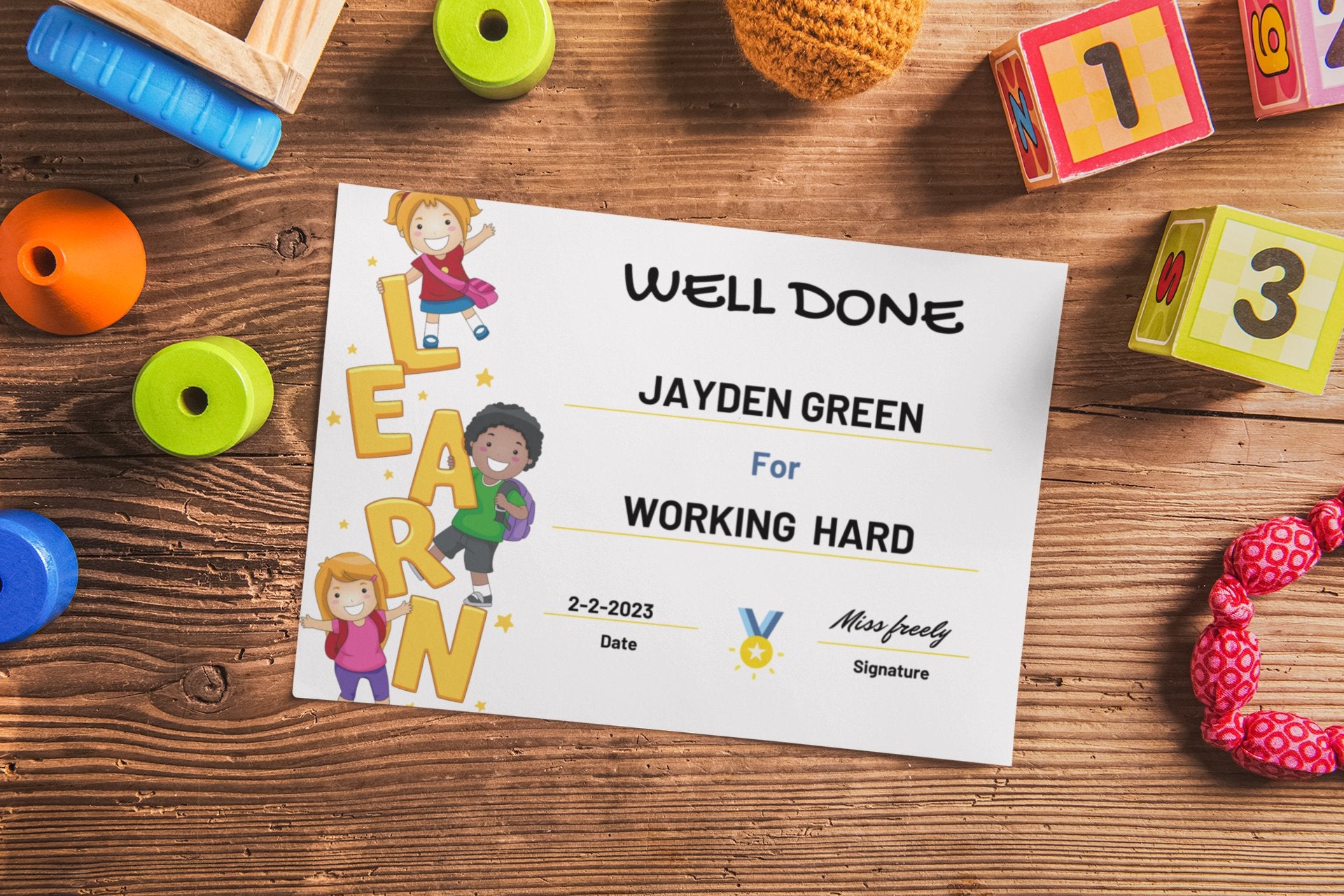 Printable Certificates for kids - KY designX