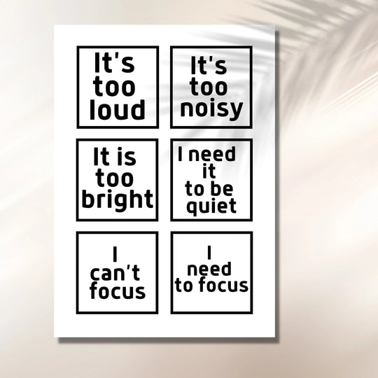 180 Printable Communication Cards - KY designX