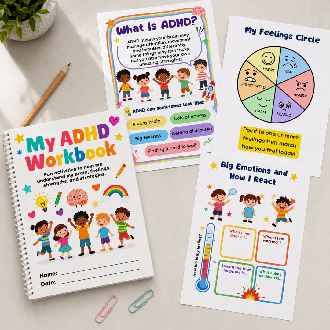 Done-for-You ADHD Workbook – Edit, Rebrand & Sell