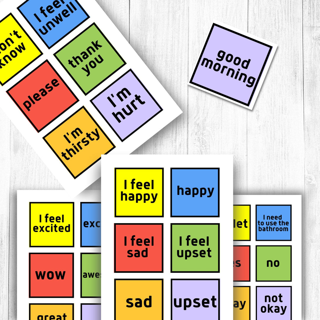 204 printable Communication Cards - KY designX
