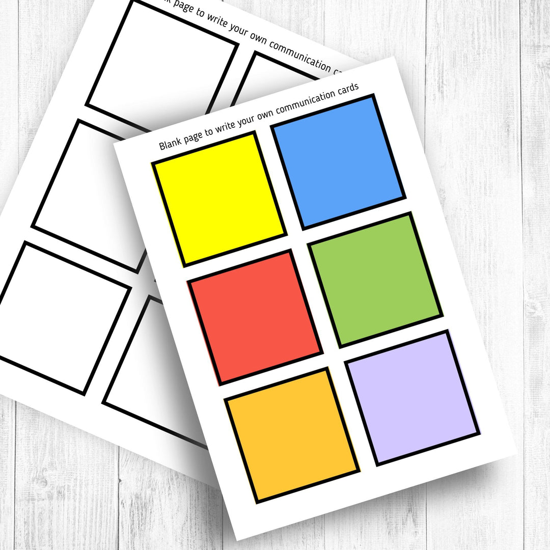 Facetime Communication Card 204 printable Communication Cards - KY designX