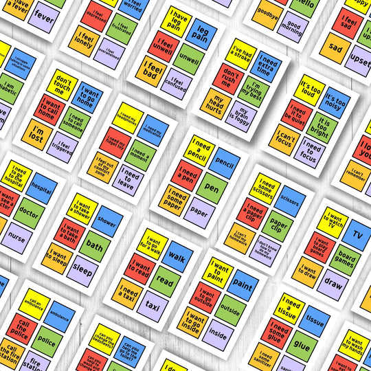 204 printable Communication Cards - KY designX