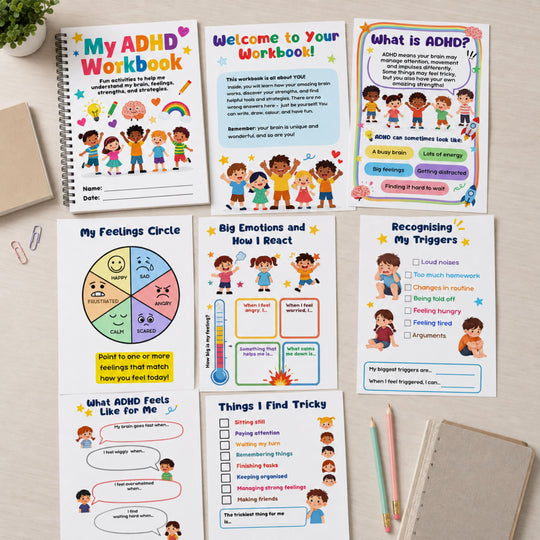 Done-for-You ADHD Workbook – Edit, Rebrand & Sell