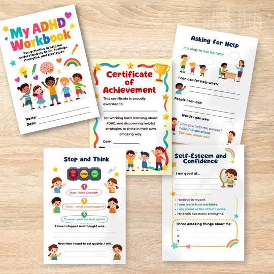 Done-for-You ADHD Workbook – Edit, Rebrand & Sell