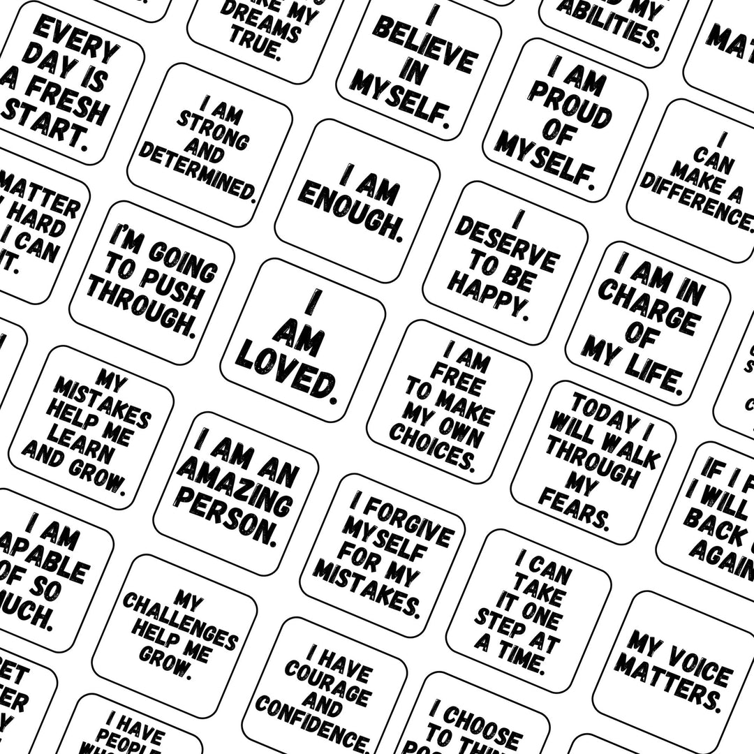 Affirmation & Mindfulness Cards for Kids, Teens & Adults