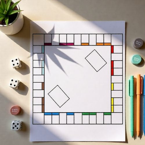 DIY Blank Printable Board Game