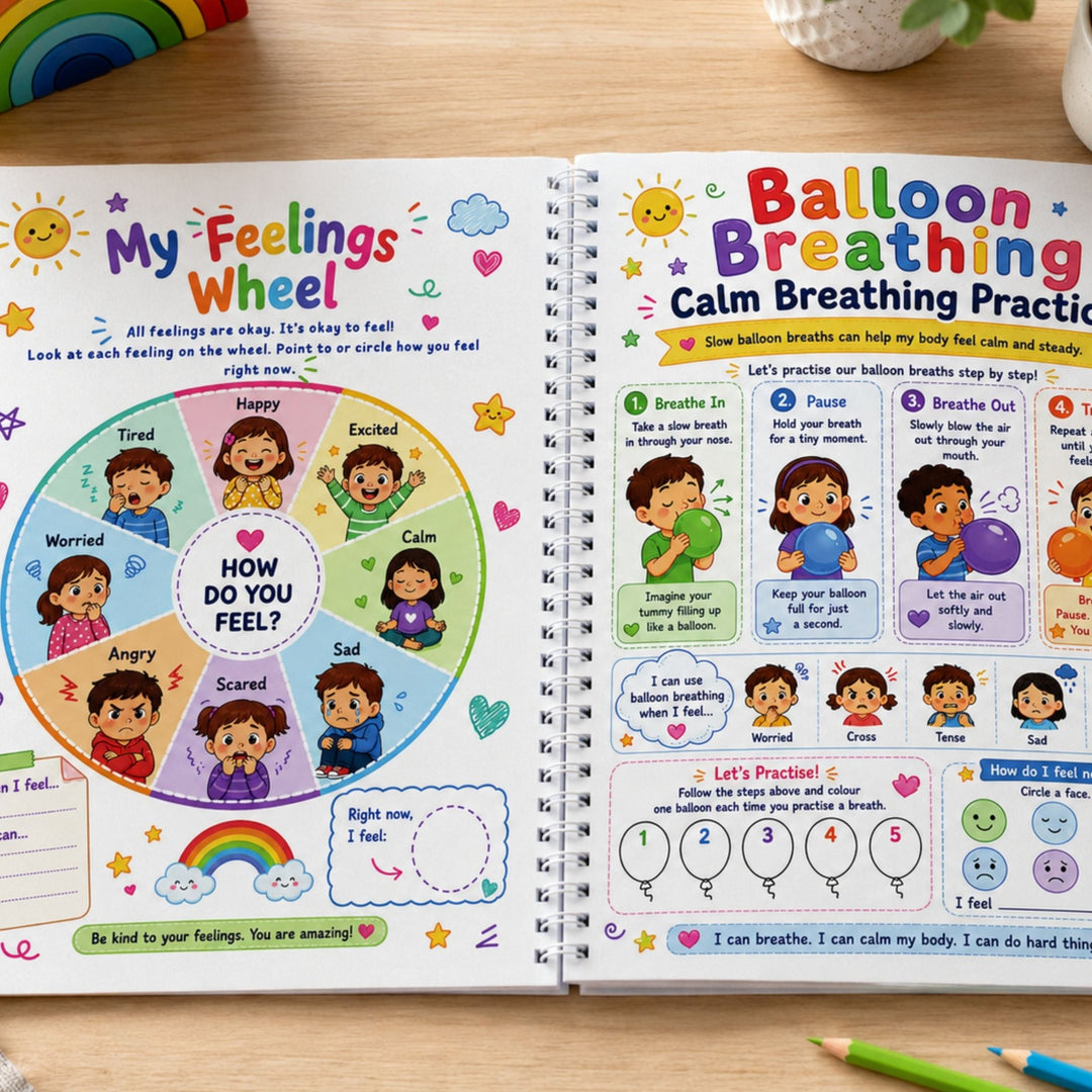 ADHD Support Workbook for Kids - KY designX