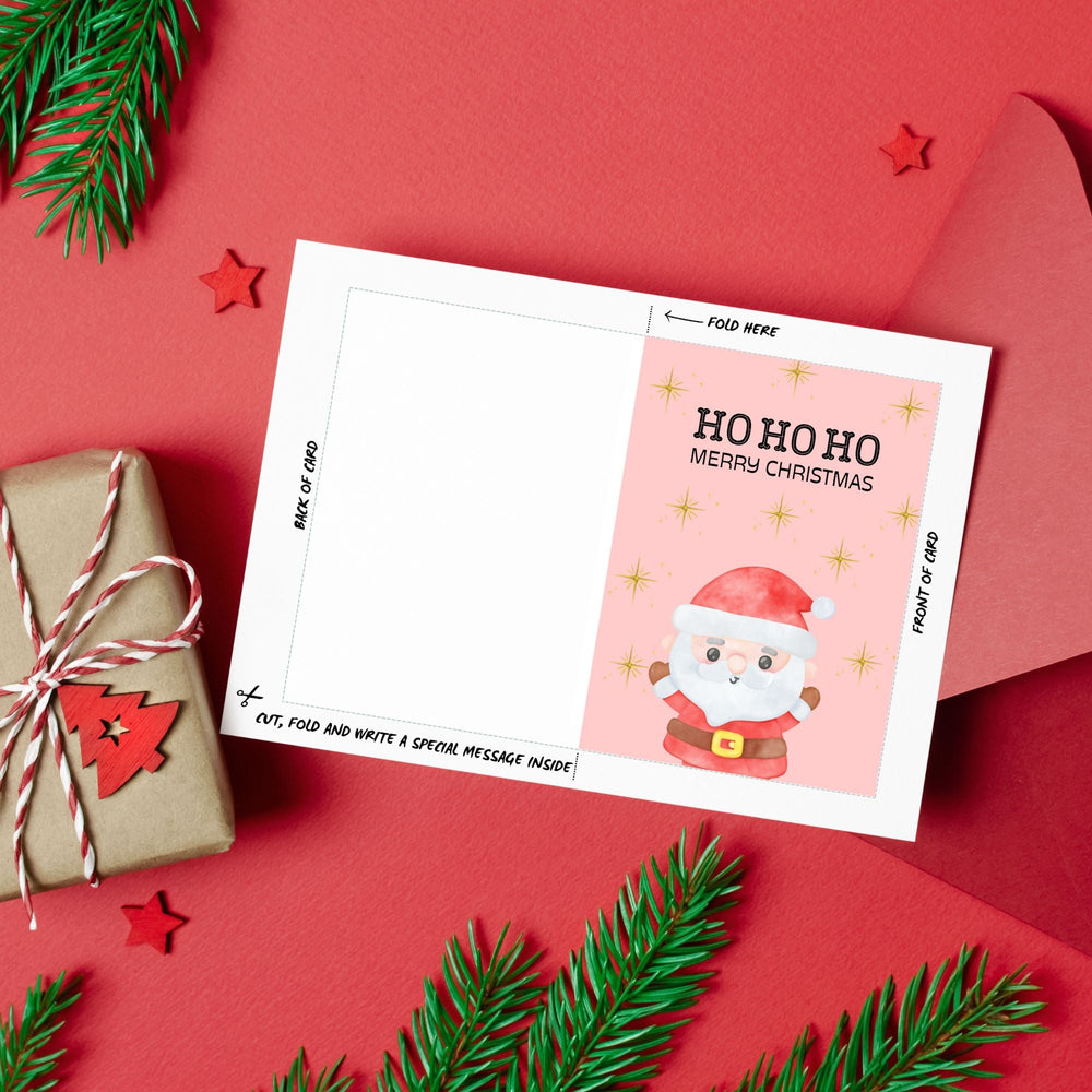 Adorable Printable Christmas Cards - KY designX