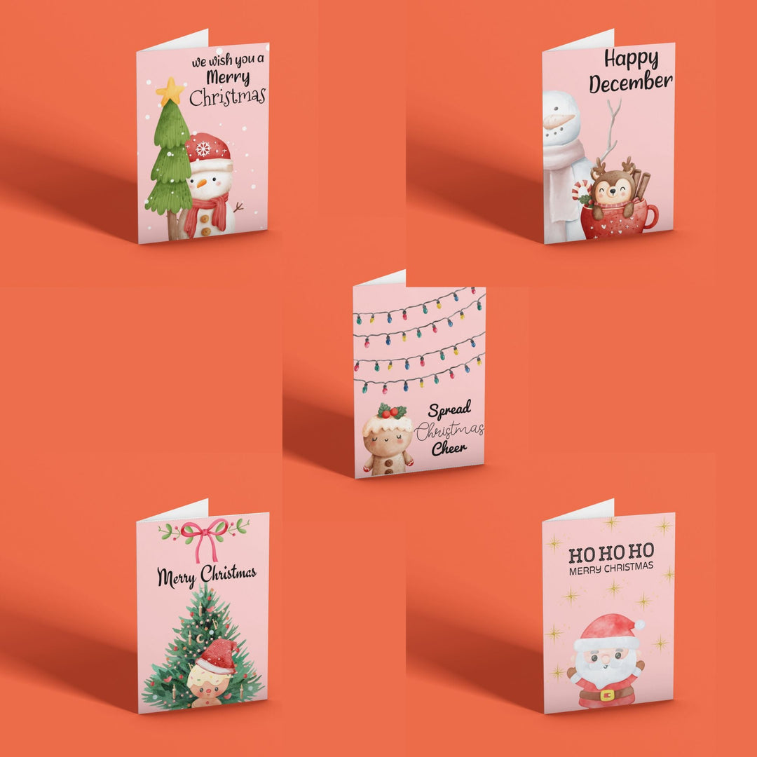 Adorable Printable Christmas Cards - KY designX