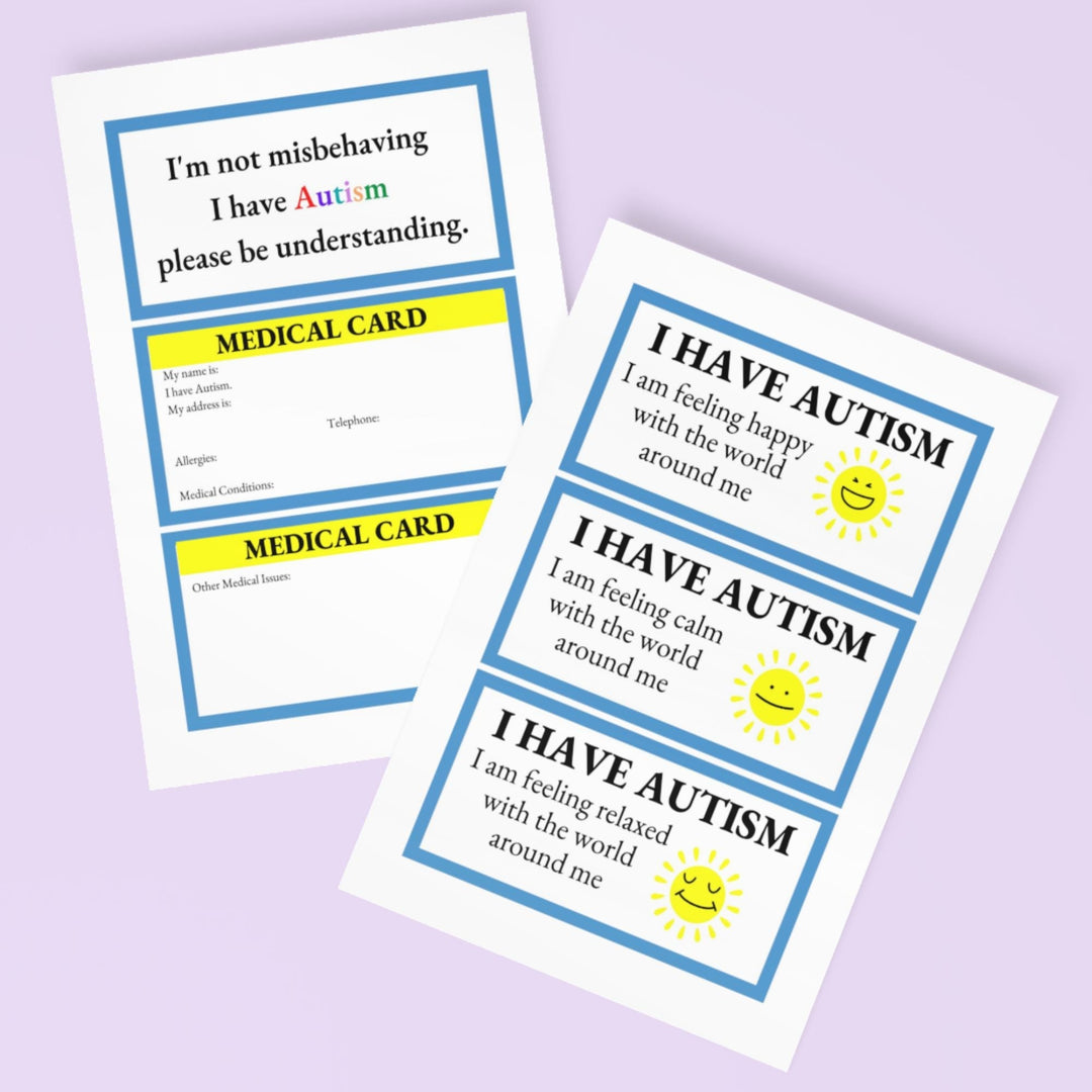 Autism Printable Medical ID and feelins Card - KY designX autism-printable-medical-id-and-feelins-card-ky-designx