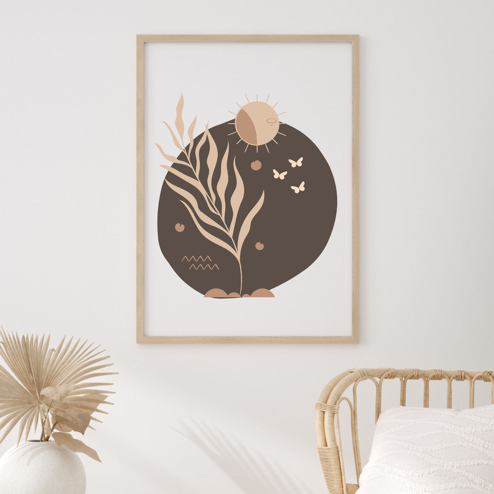 Boho Abstract printable Wall Art - KY designX
