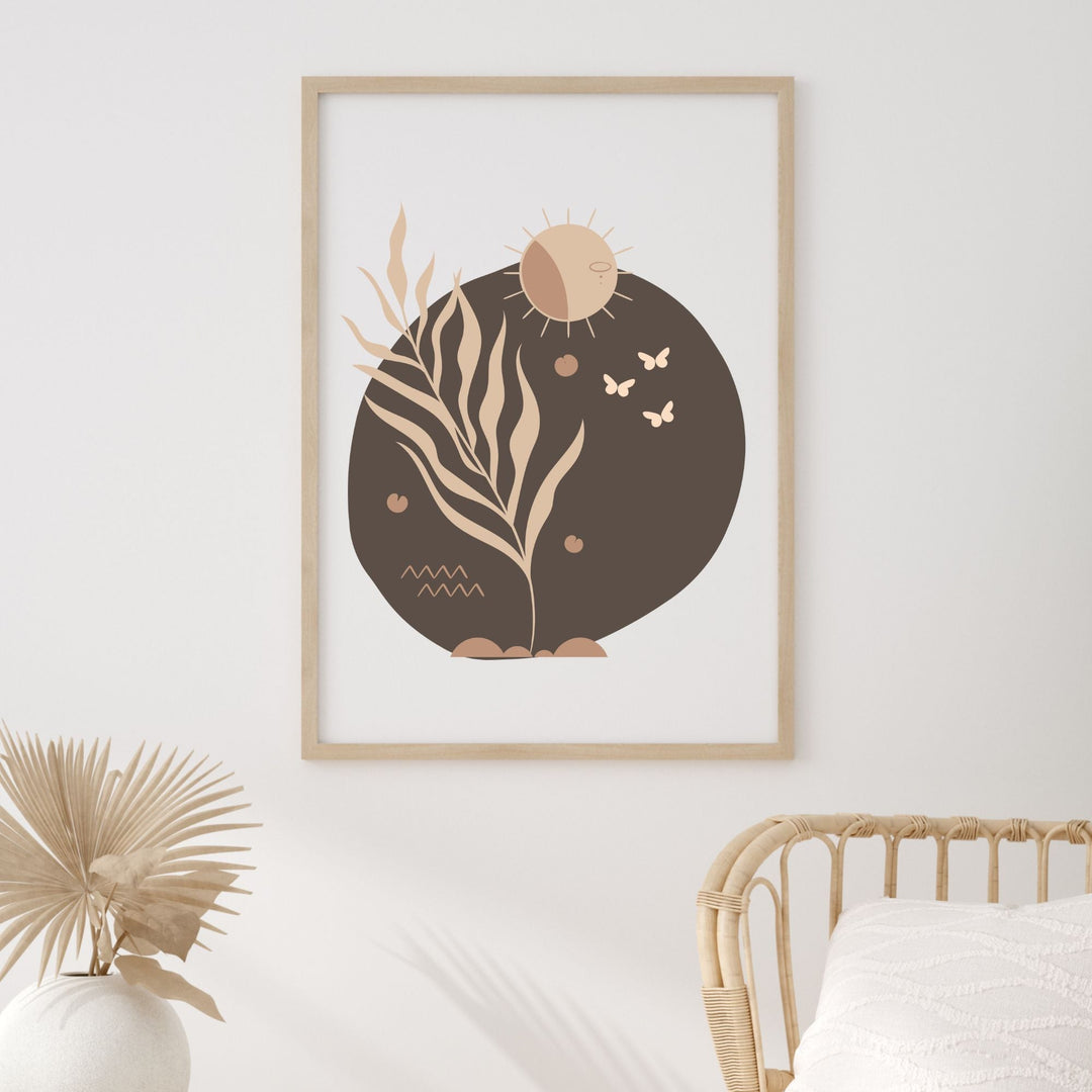Boho Abstract printable Wall Art - KY designX