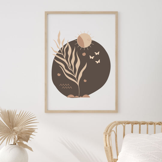 Boho Abstract printable Wall Art - KY designX