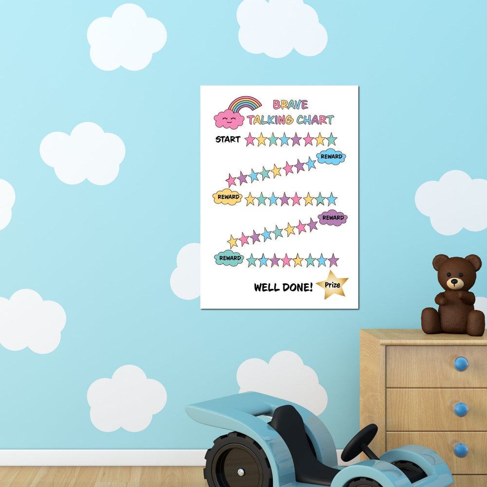 Brave speaking reward chart - KY designX