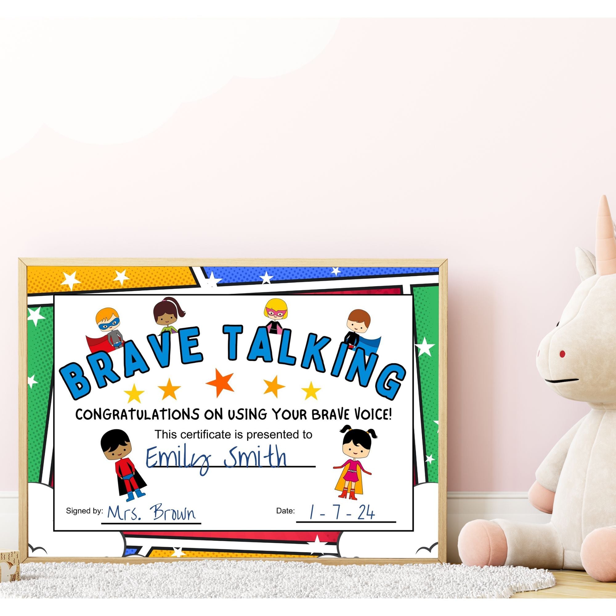 Brave Talking Certificate for Exposure Therapy - KY designX