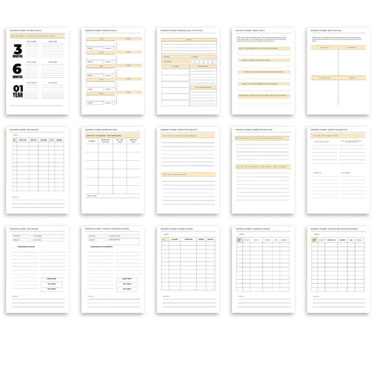 Business and Branding Workbook MRR/PLR Rights - KY designX