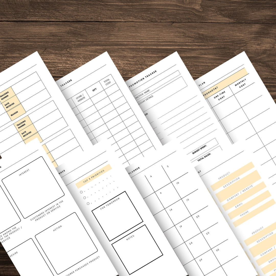 Business and Branding Workbook MRR/PLR Rights - KY designX