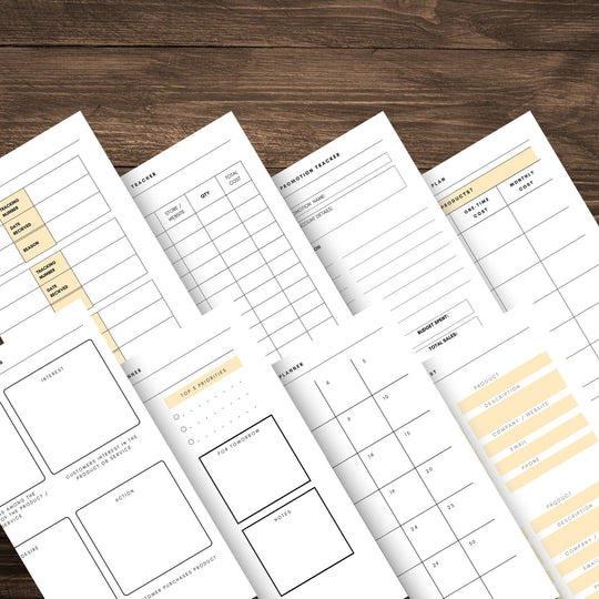 Business and Branding Workbook MRR/PLR Rights - KY designX