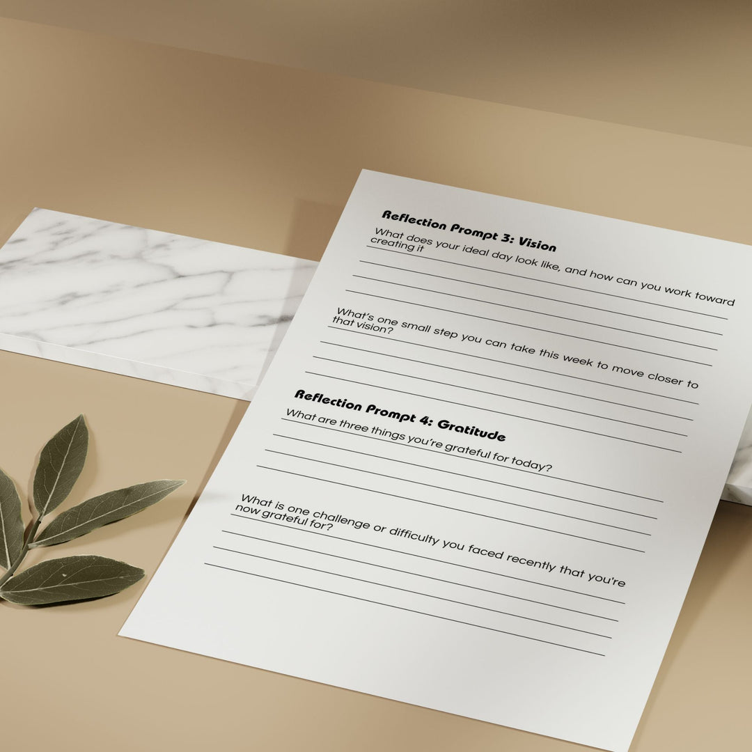 Calming Your Mind Journal for Teens and Adults - KY designX