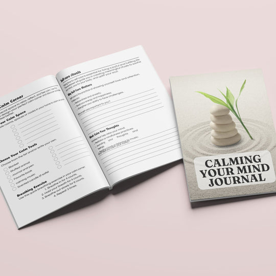 Calming Your Mind Journal for Teens and Adults - KY designX