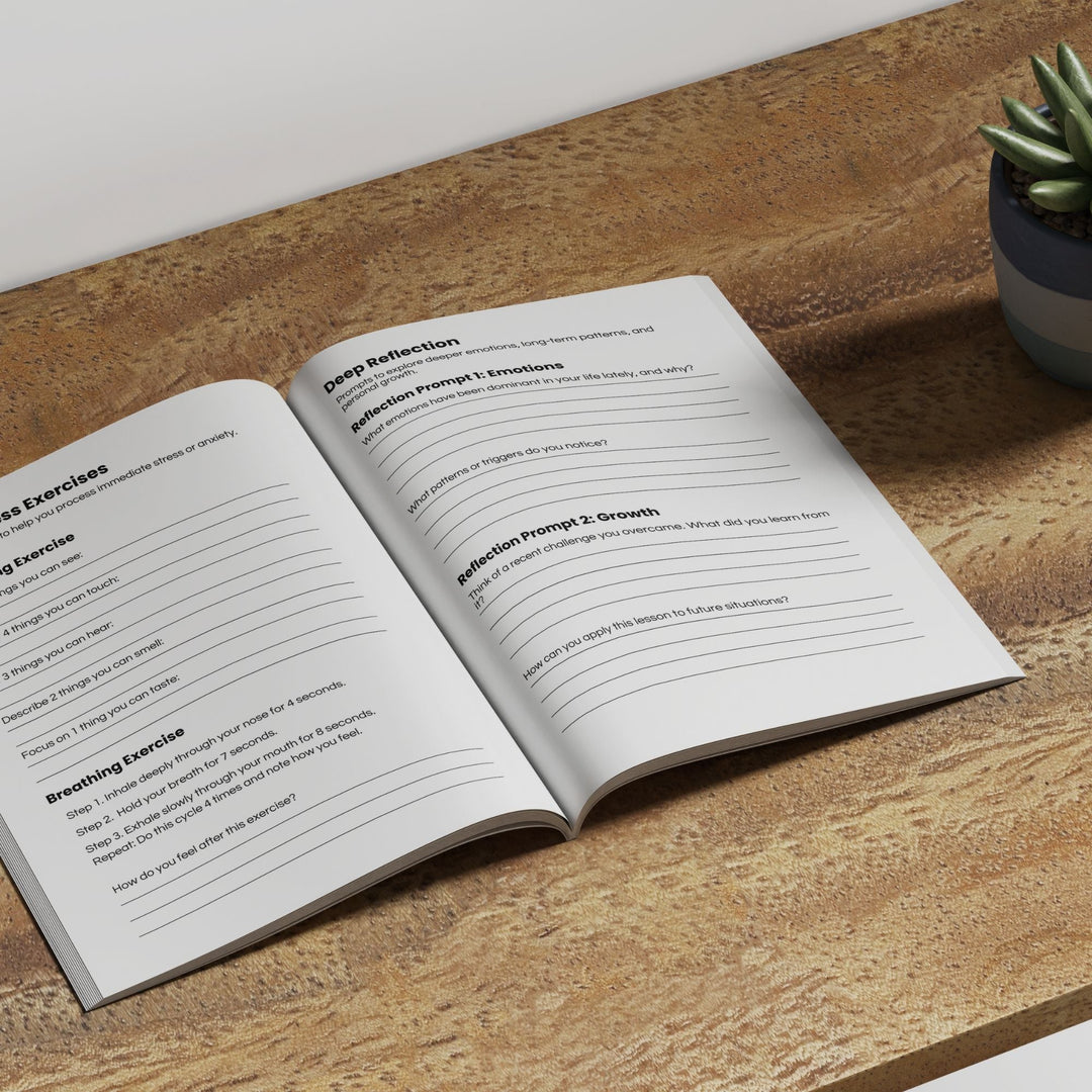 Open self help book