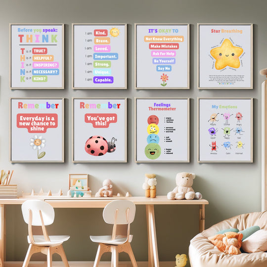 Mindful Moments Printable Kit / Posters