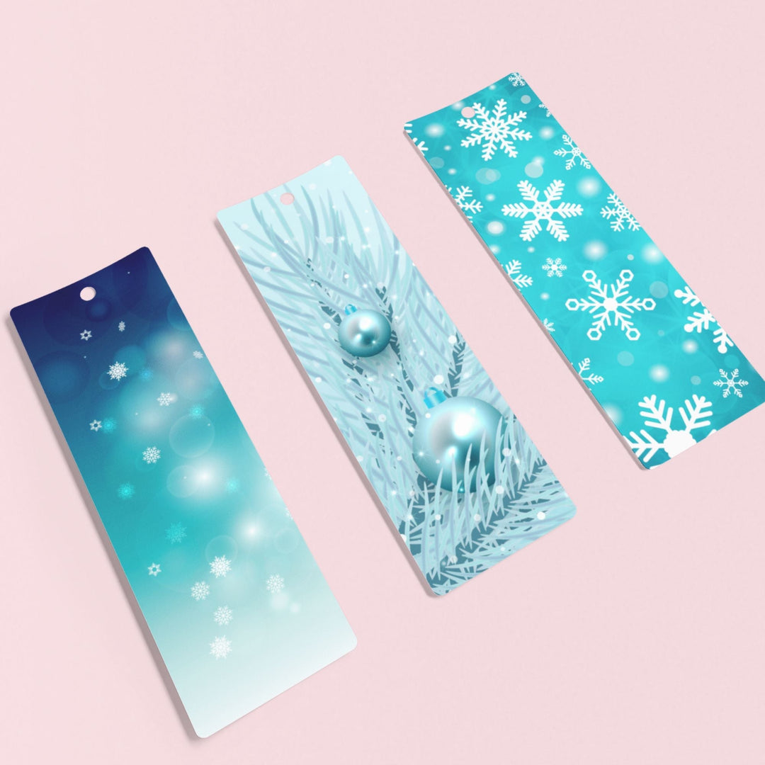 Christmas Printable Bookmarks - KY designX