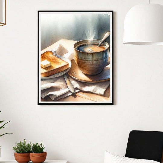 Coffee Trio Wall Art Set - Printable Decor for Coffee Lovers - KY designX