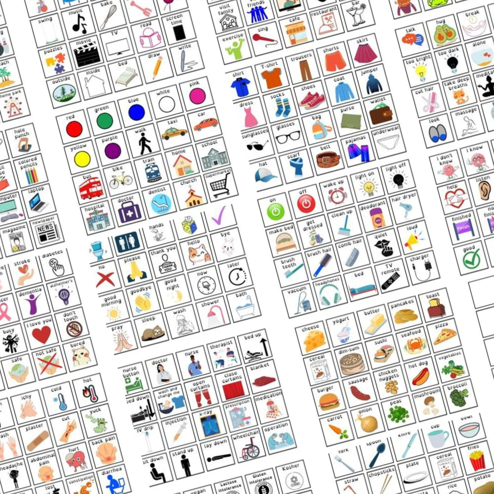 Communication Boards for Children and Adults - KY designX