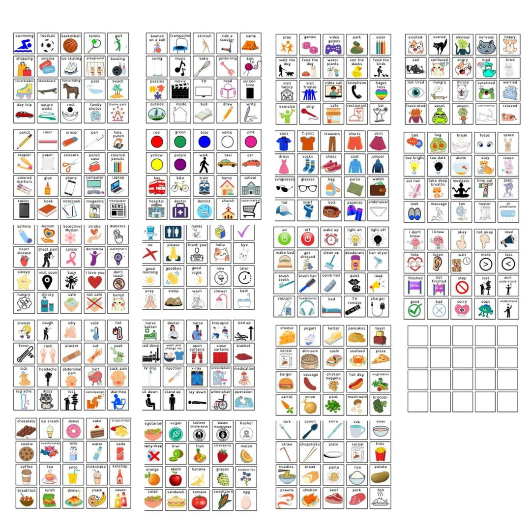 Communication Boards for Children and Adults - KY designX
